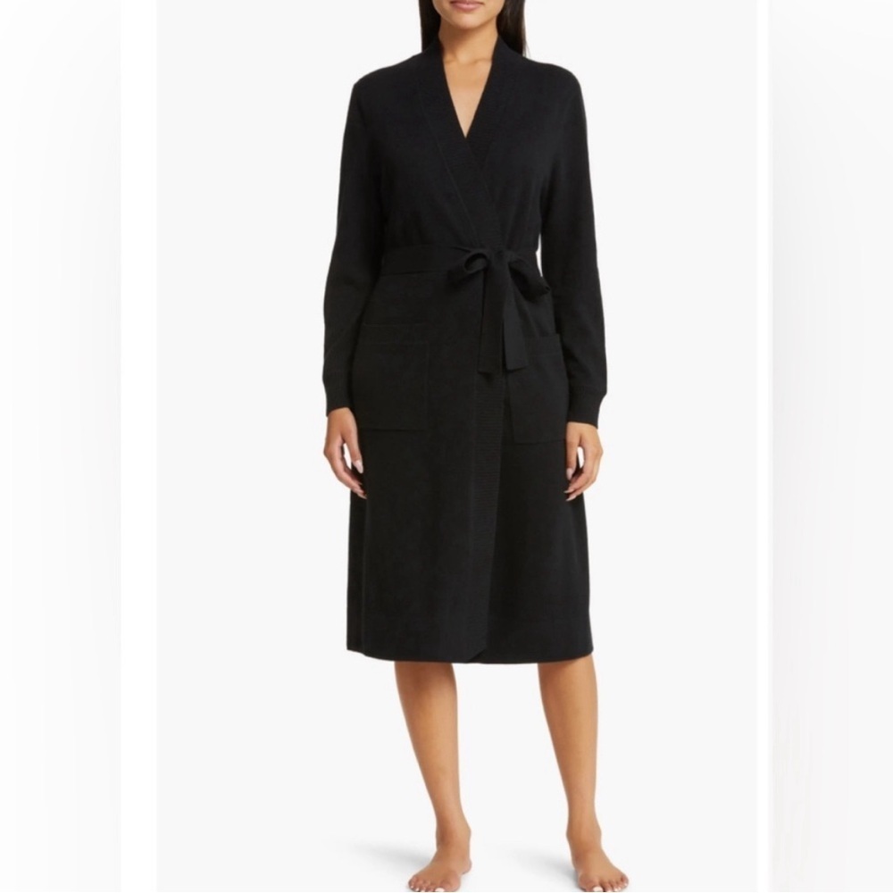 NORDSTROM LINGERIE CASHMERE Robe Size L NWOT